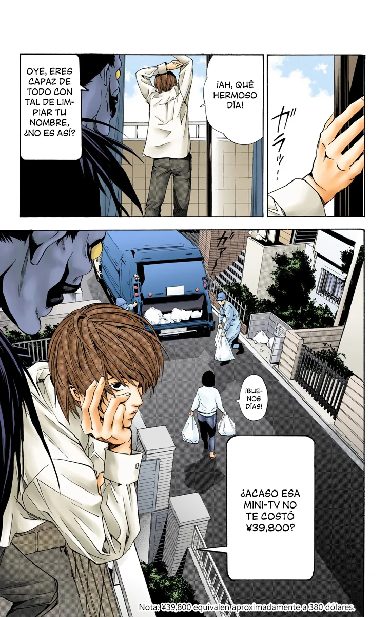 Read Death Note Full Color ES Manga Online