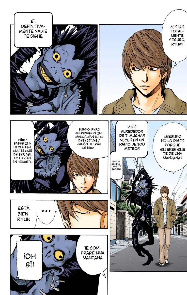 Read Death Note Full Color ES Manga Online