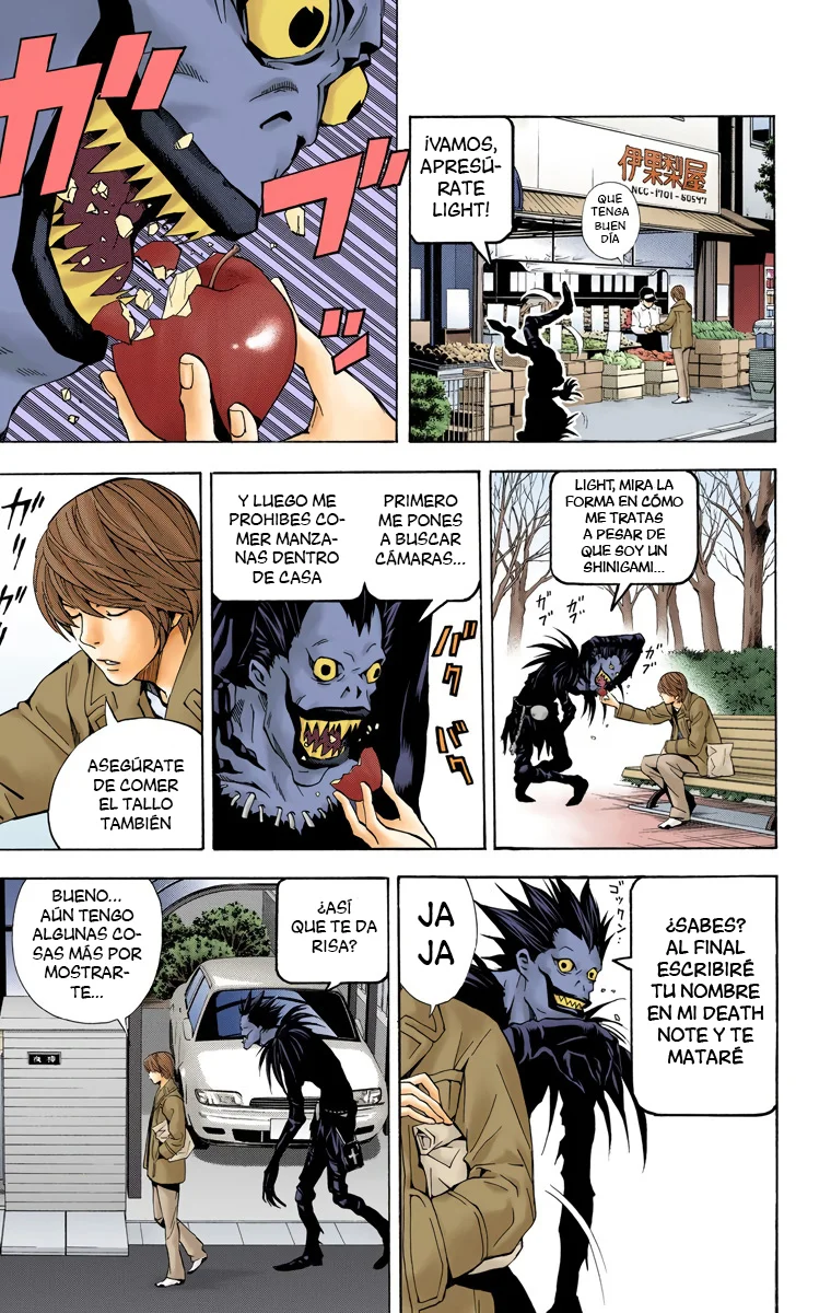 Read Death Note Full Color ES Manga Online