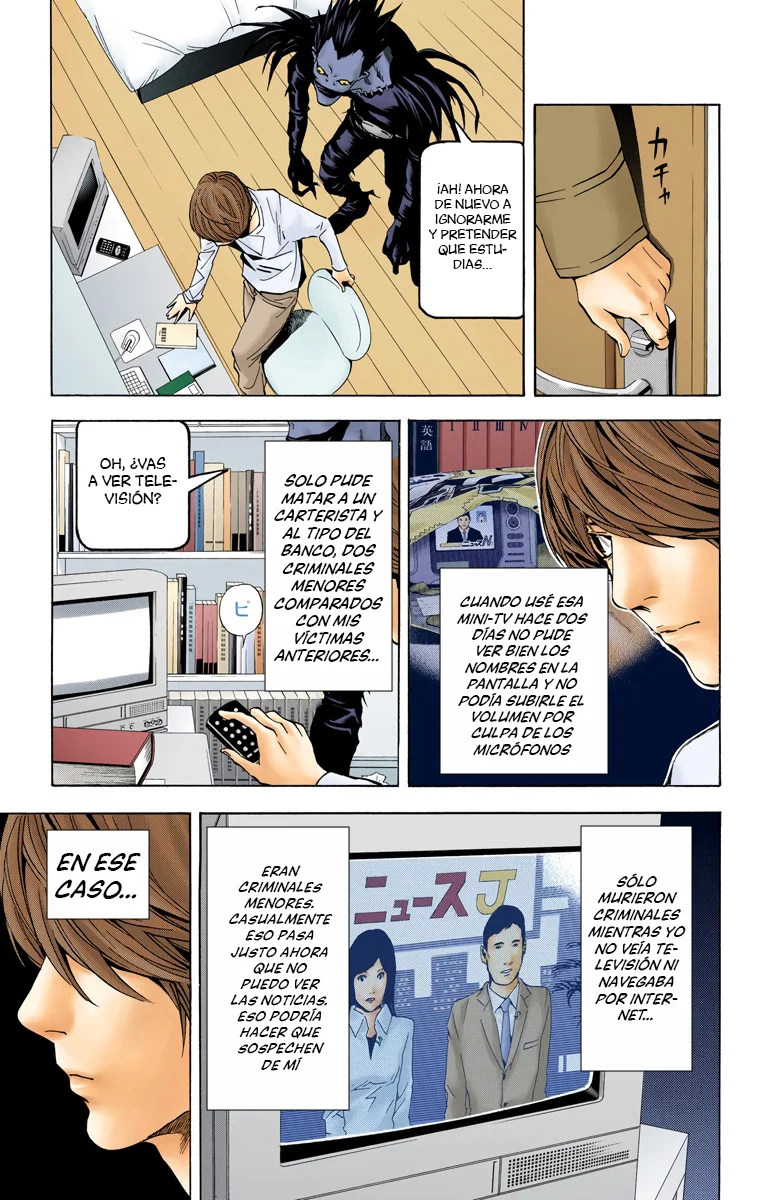 Read Death Note Full Color ES Manga Online