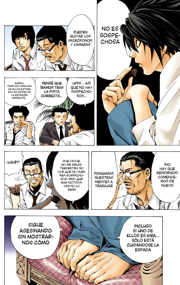 Read Death Note Full Color ES Manga Online
