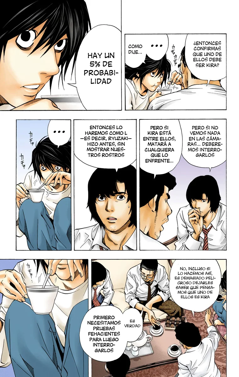 Read Death Note Full Color ES Manga Online