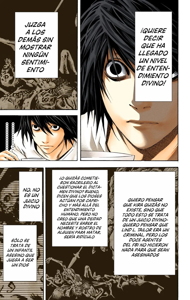 Read Death Note Full Color ES Manga Online