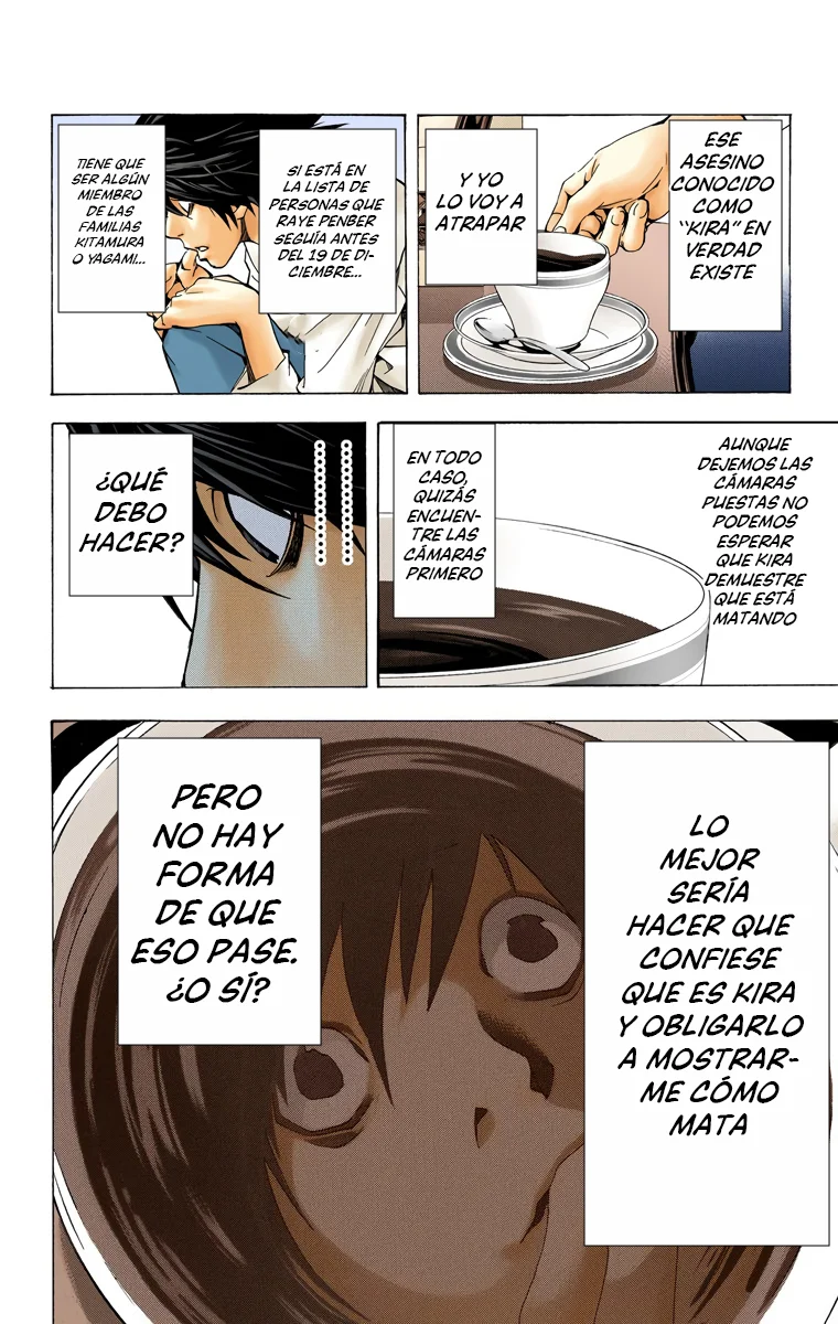 Read Death Note Full Color ES Manga Online