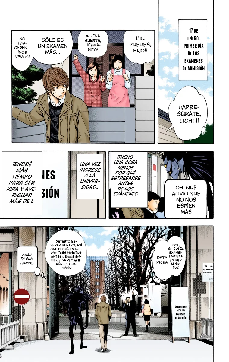 Read Death Note Full Color ES Manga Online