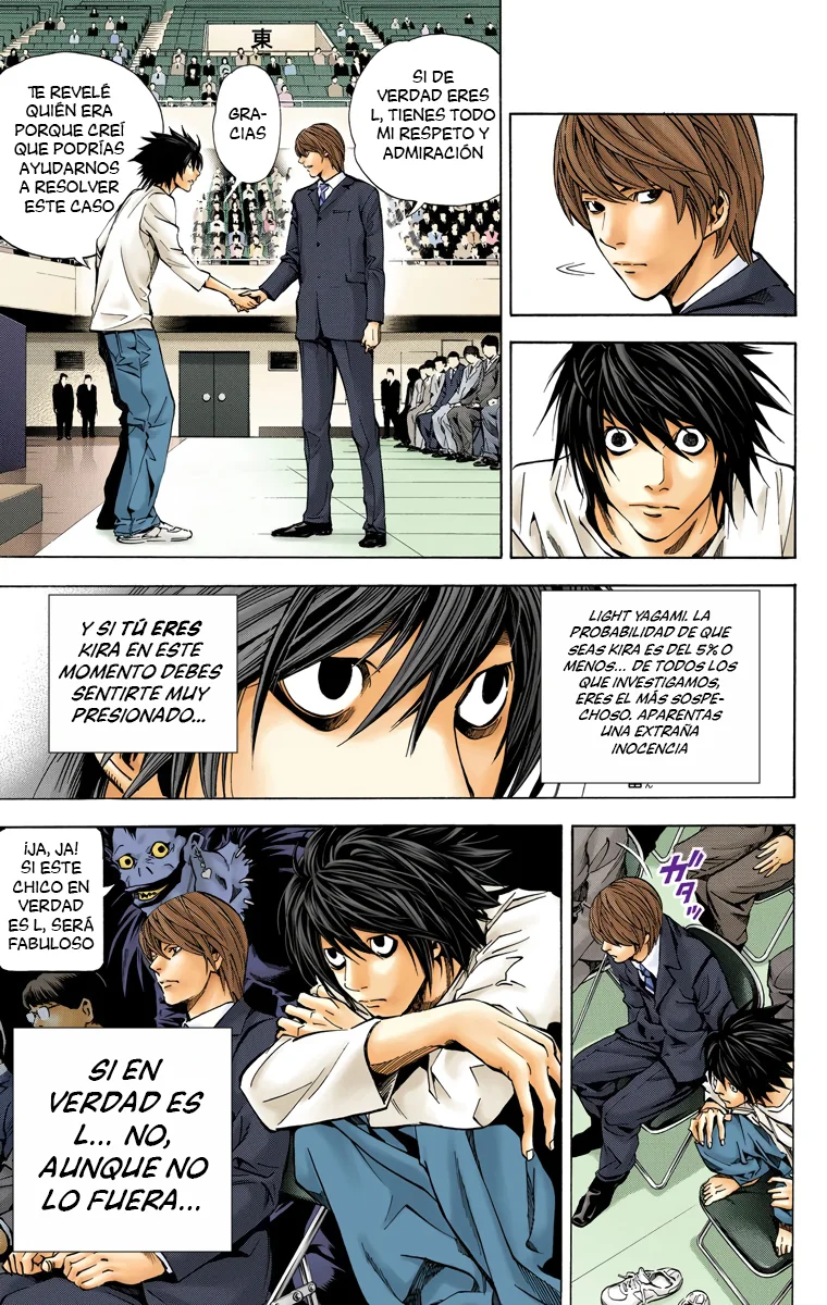 Read Death Note Full Color ES Manga Online