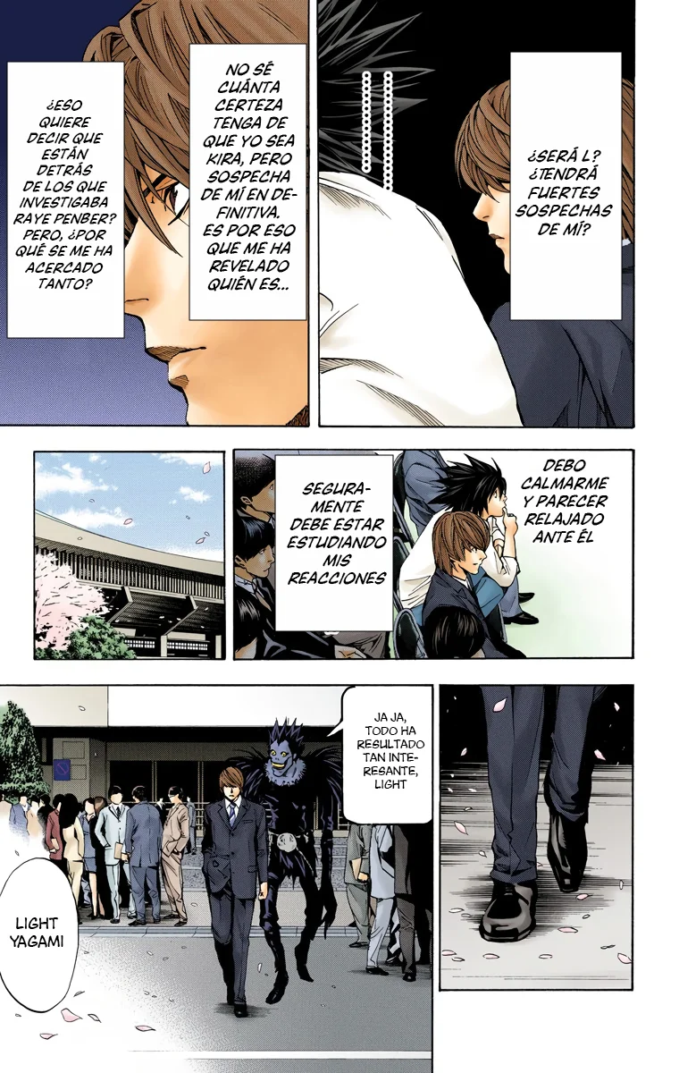Read Death Note Full Color ES Manga Online
