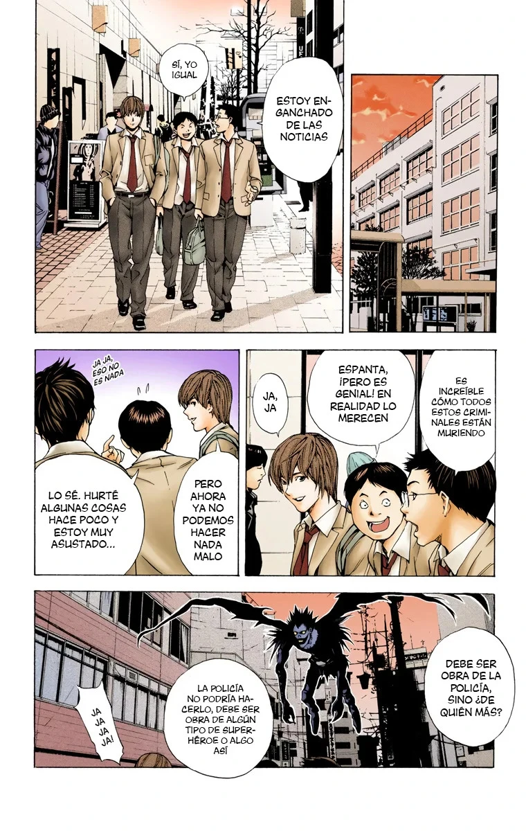 Read Death Note Full Color ES Manga Online
