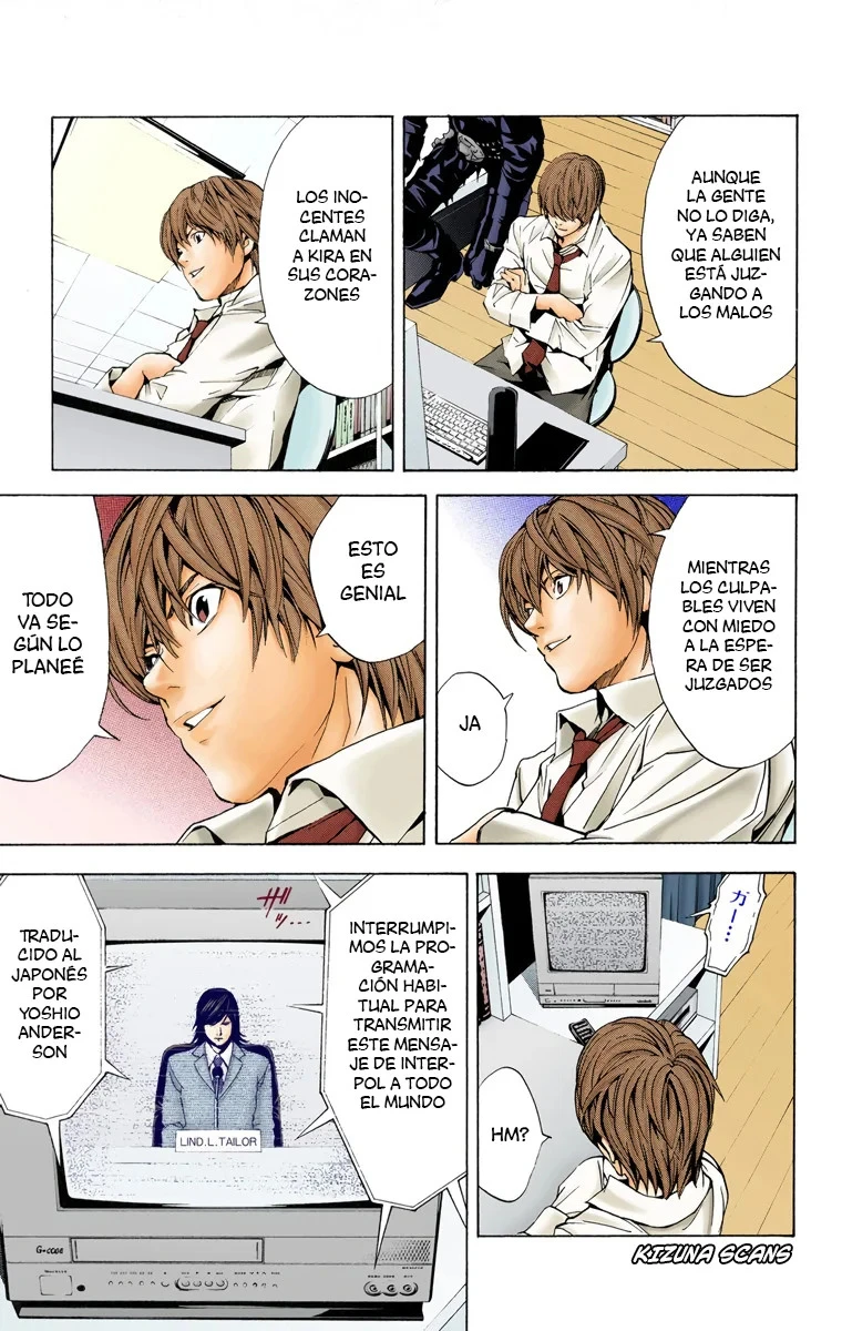 Read Death Note Full Color ES Manga Online