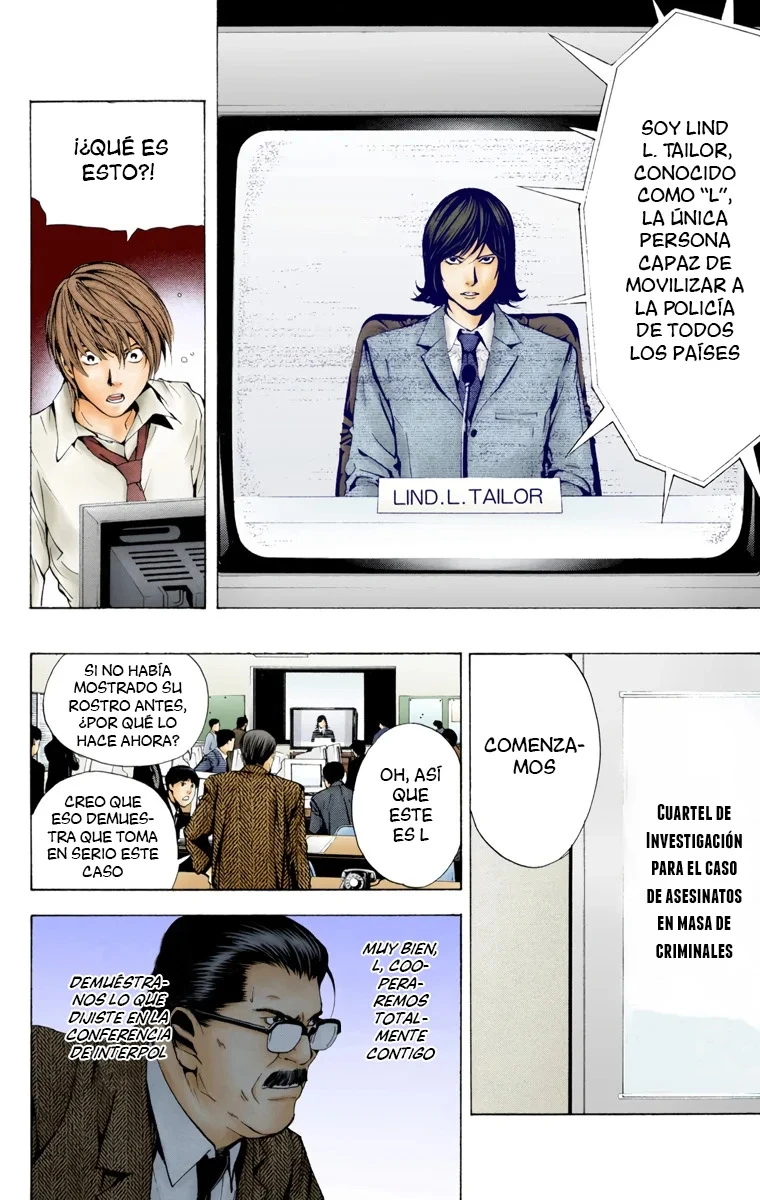 Read Death Note Full Color ES Manga Online