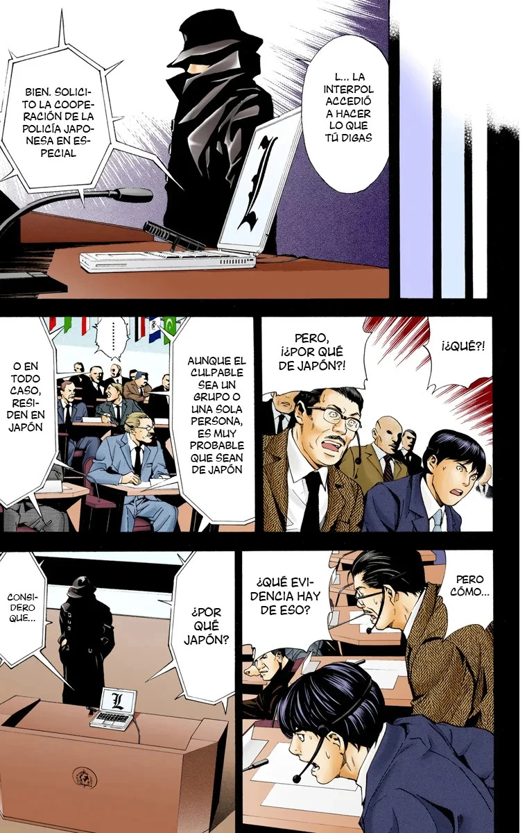 Read Death Note Full Color ES Manga Online