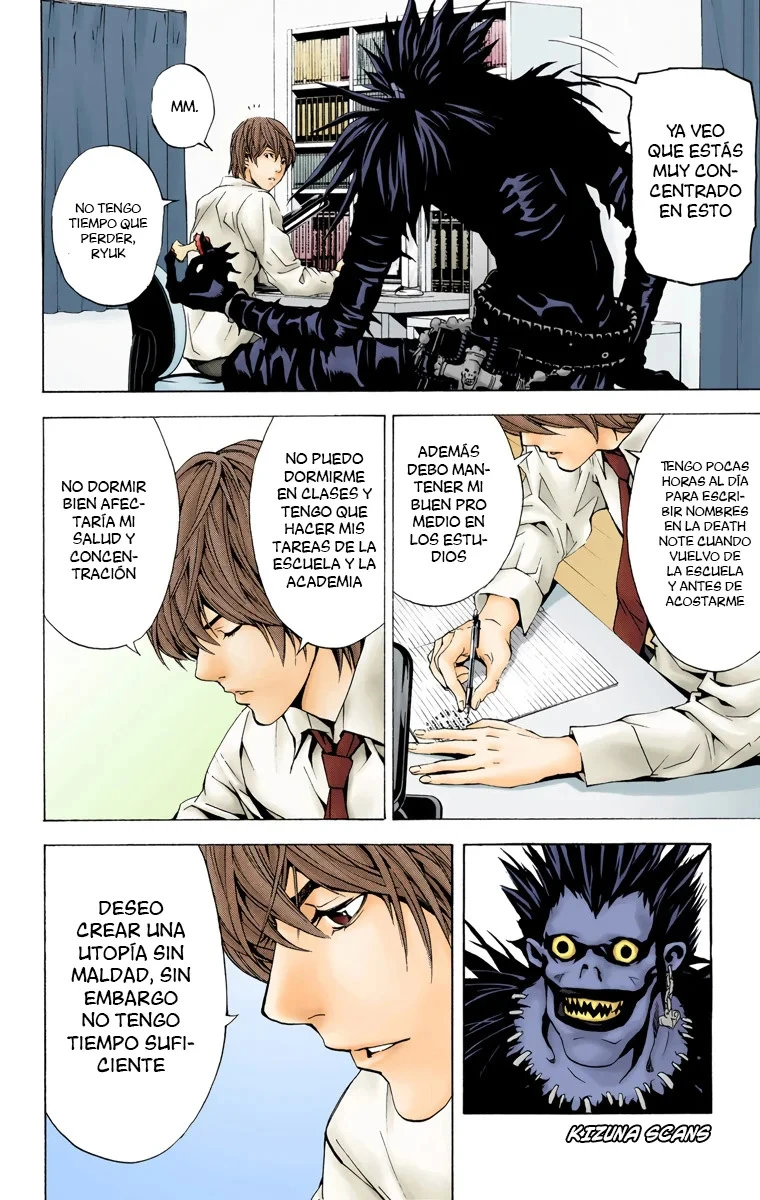 Read Death Note Full Color ES Manga Online