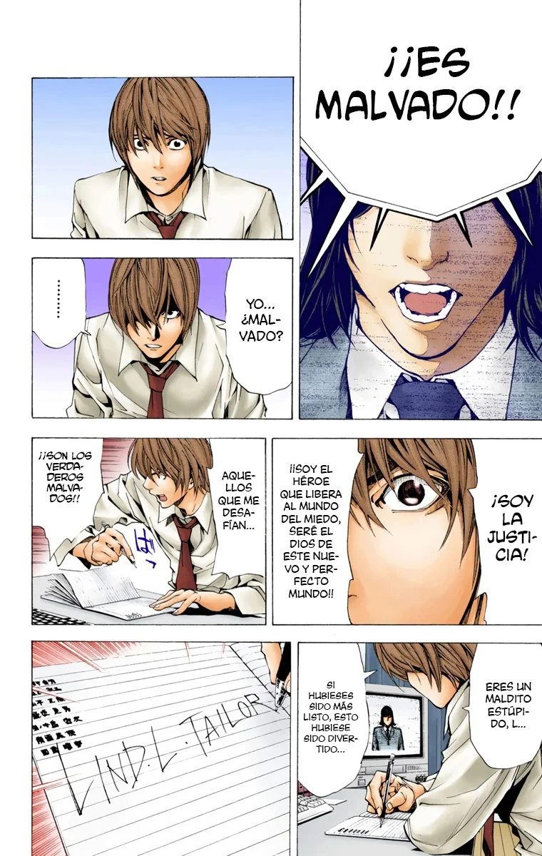 Read Death Note Full Color ES Manga Online