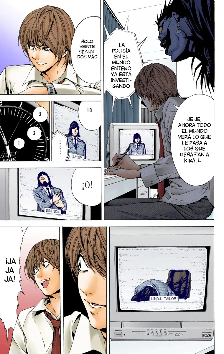 Read Death Note Full Color ES Manga Online