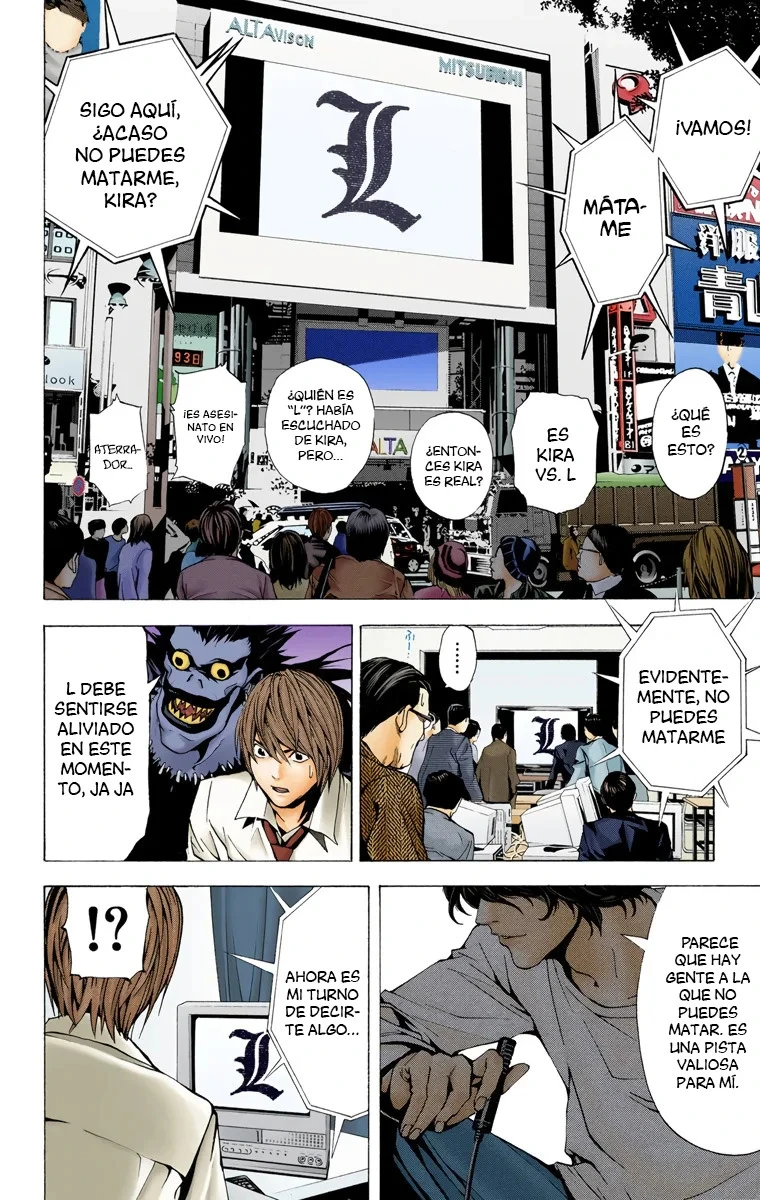 Read Death Note Full Color ES Manga Online