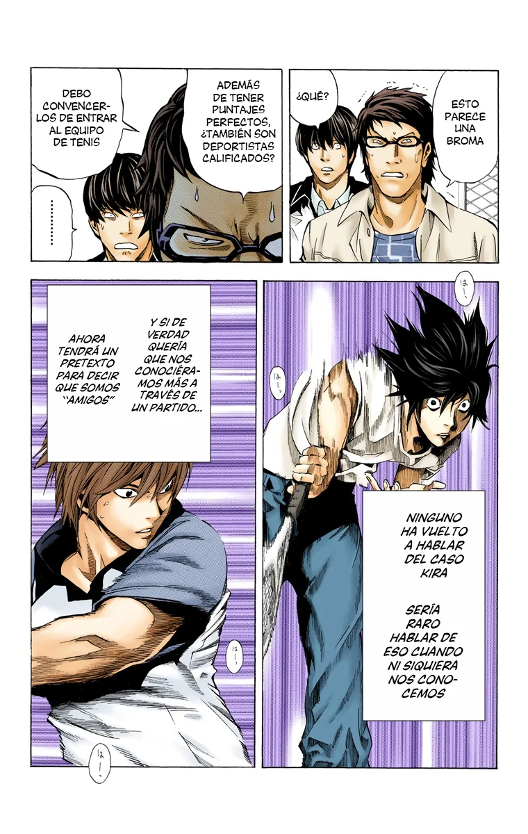 Read Death Note Full Color ES Manga Online