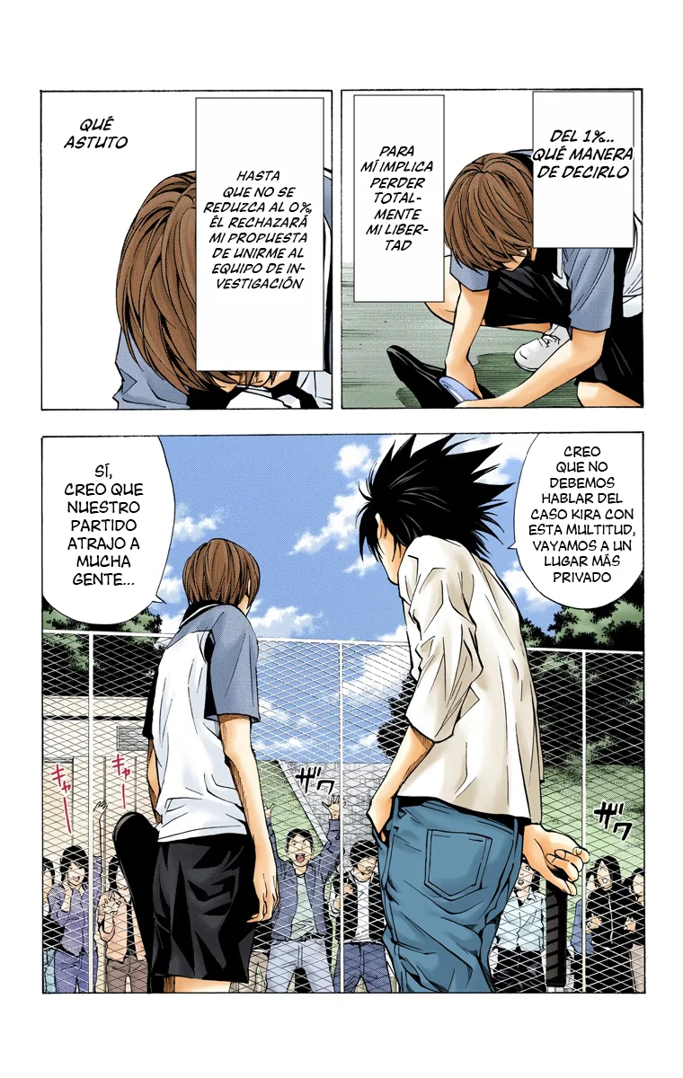 Read Death Note Full Color ES Manga Online