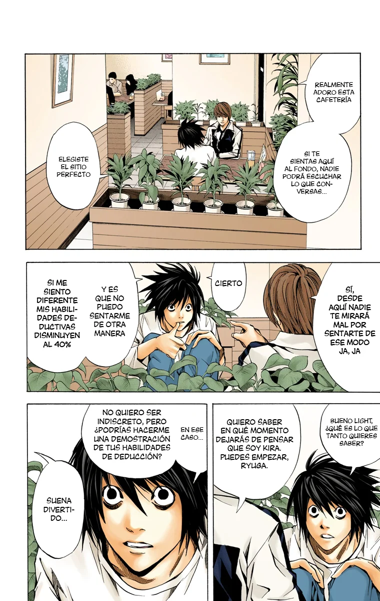 Read Death Note Full Color ES Manga Online