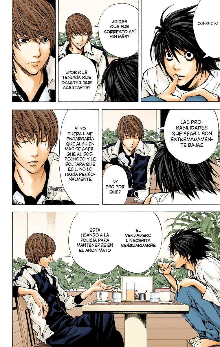 Read Death Note Full Color ES Manga Online