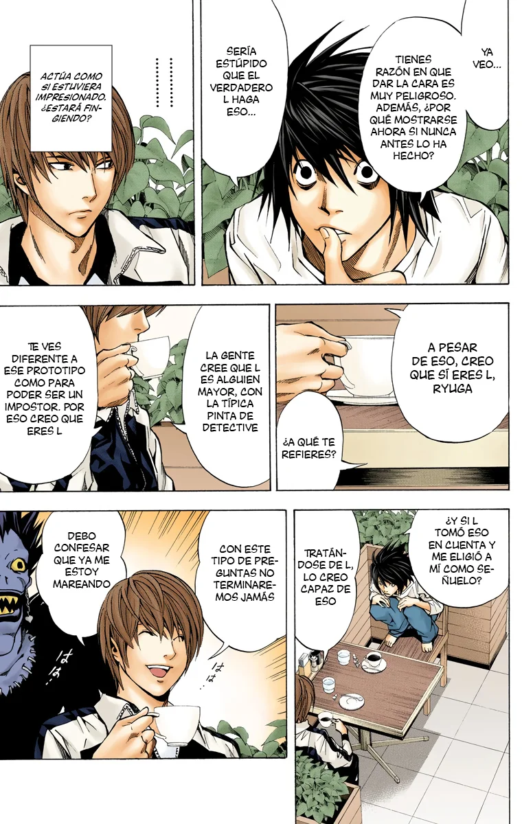 Read Death Note Full Color ES Manga Online