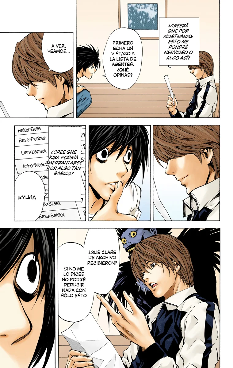 Read Death Note Full Color ES Manga Online