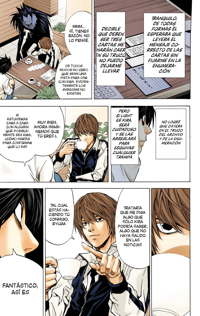 Read Death Note Full Color ES Manga Online