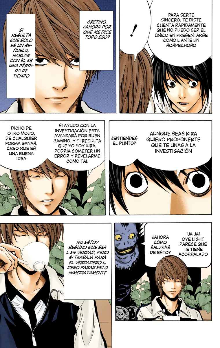 Read Death Note Full Color ES Manga Online