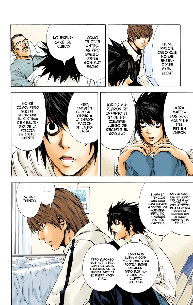 Read Death Note Full Color ES Manga Online