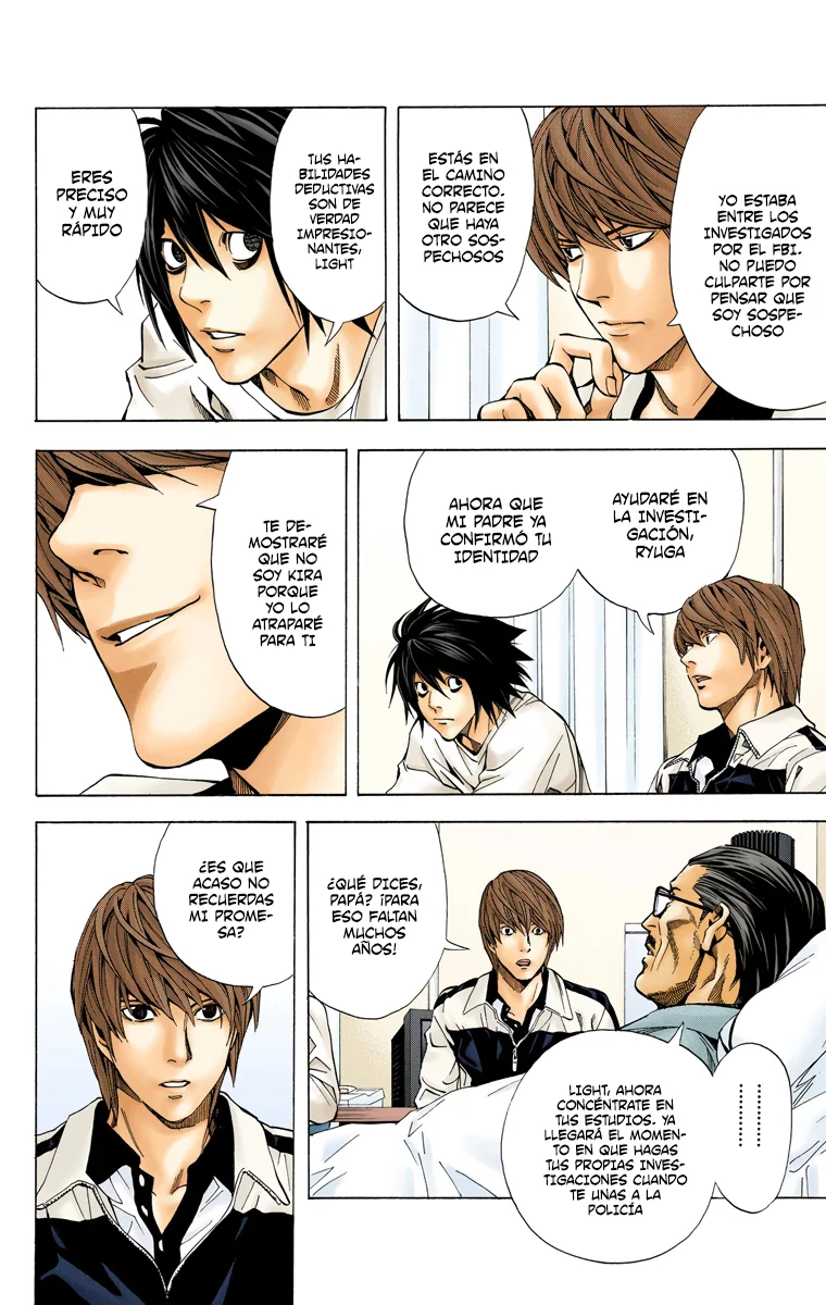 Read Death Note Full Color ES Manga Online