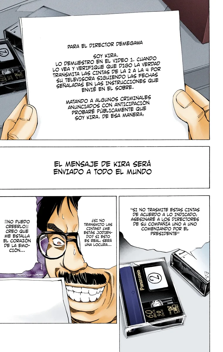 Read Death Note Full Color ES Manga Online