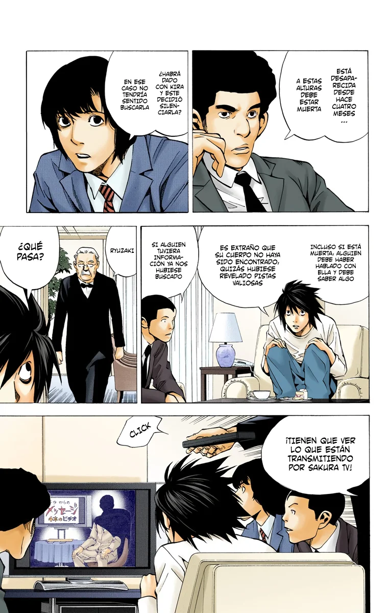 Read Death Note Full Color ES Manga Online