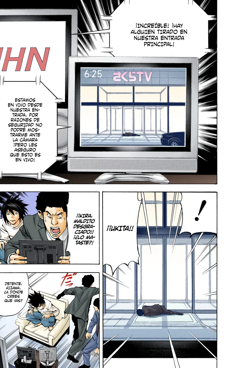 Read Death Note Full Color ES Manga Online