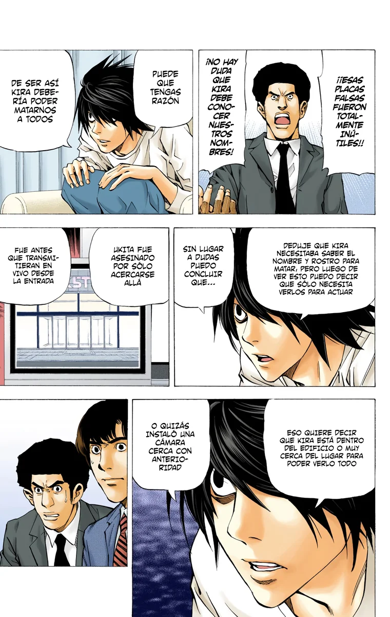 Read Death Note Full Color ES Manga Online