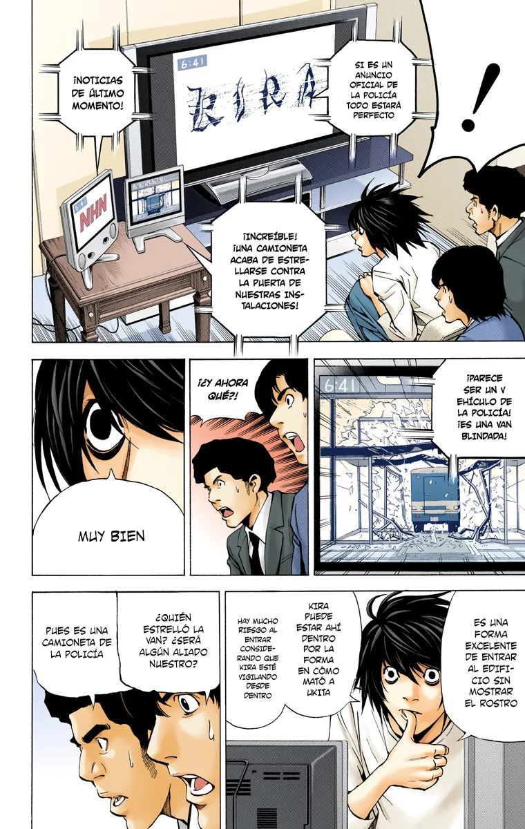 Read Death Note Full Color ES Manga Online