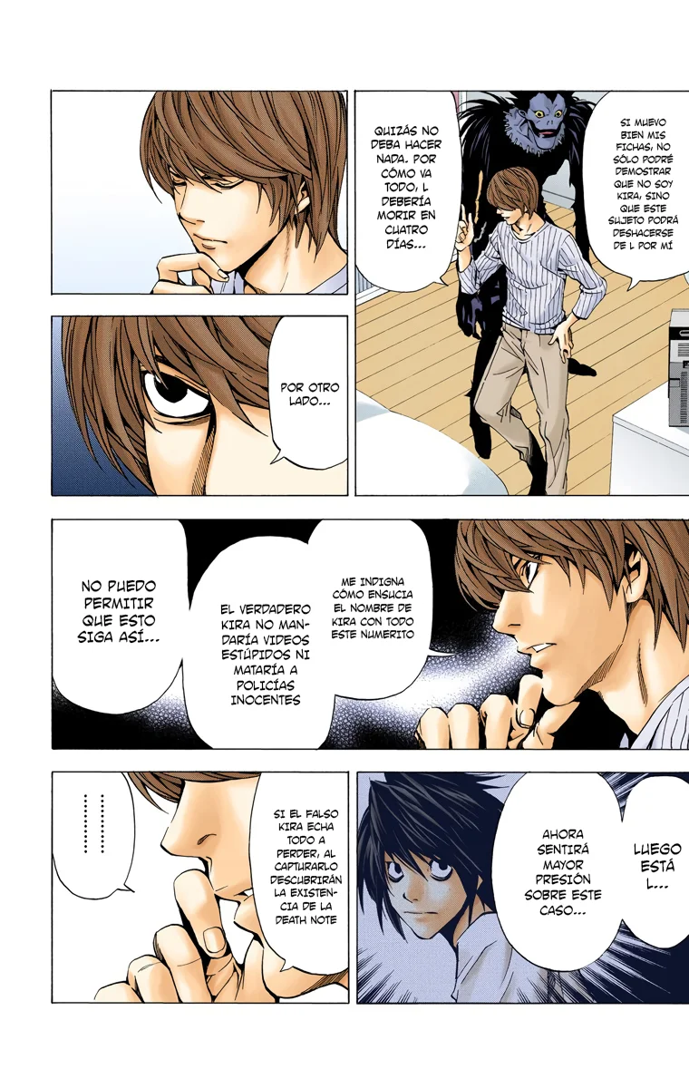 Read Death Note Full Color ES Manga Online