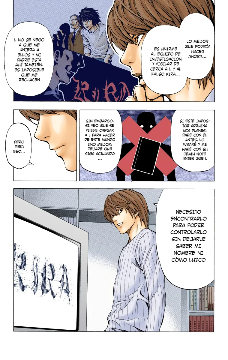 Read Death Note Full Color ES Manga Online