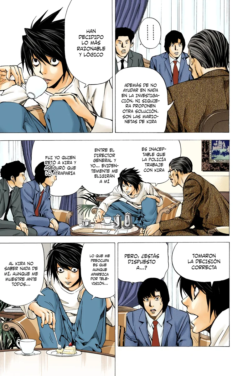 Read Death Note Full Color ES Manga Online