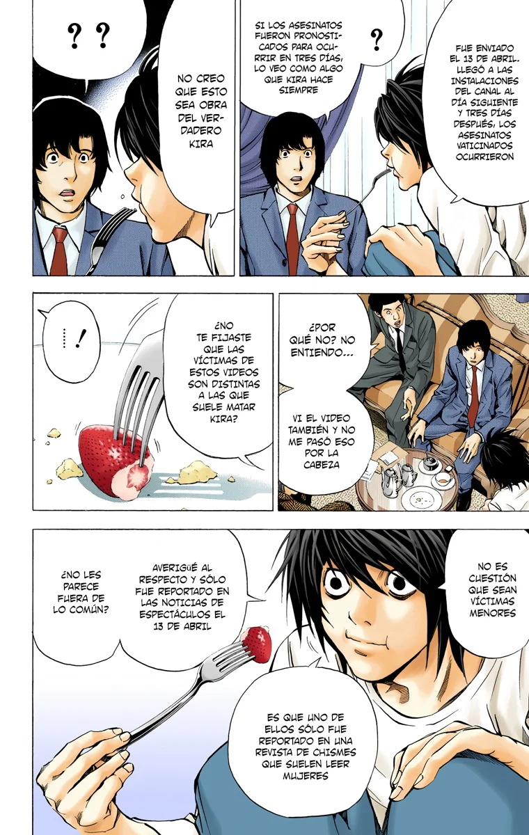 Read Death Note Full Color ES Manga Online