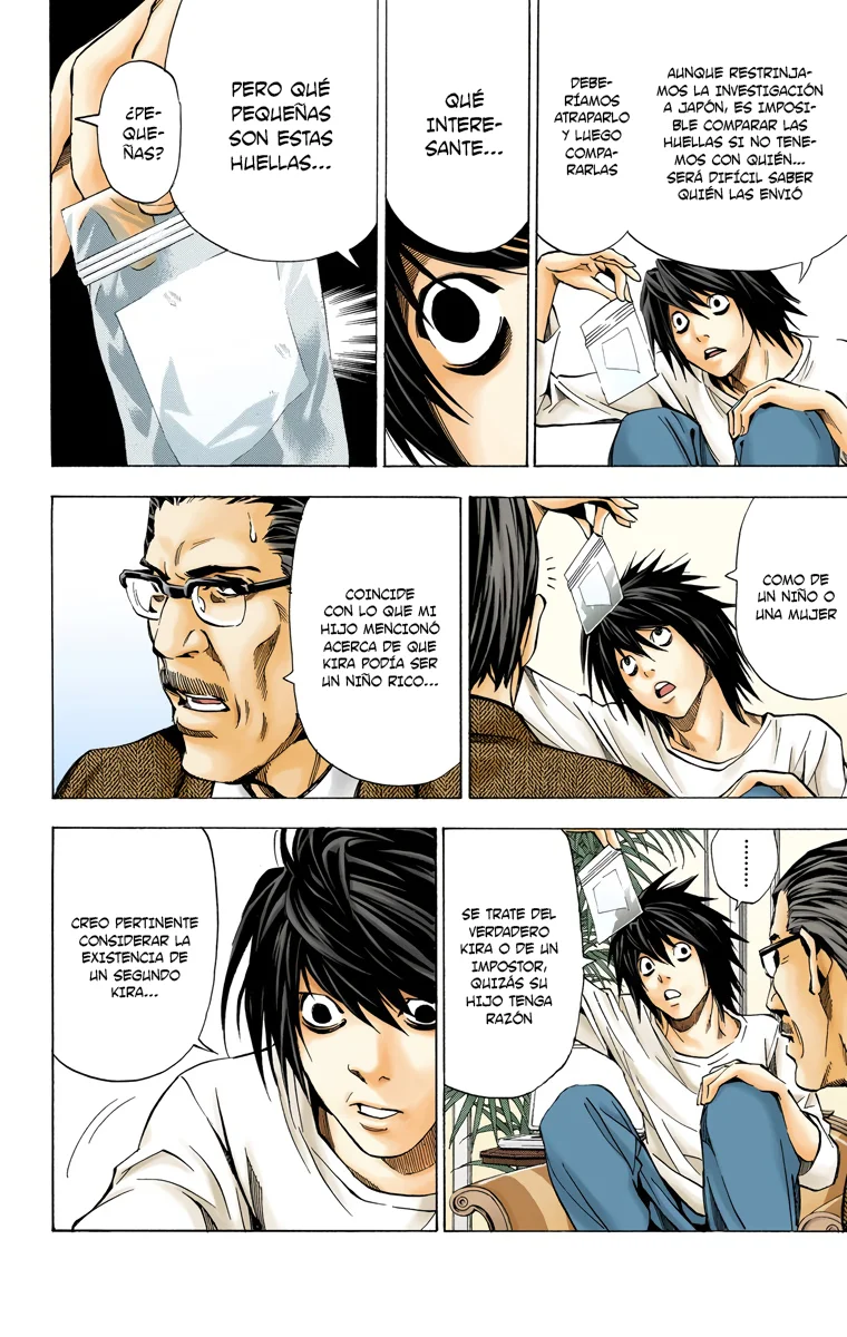 Read Death Note Full Color ES Manga Online