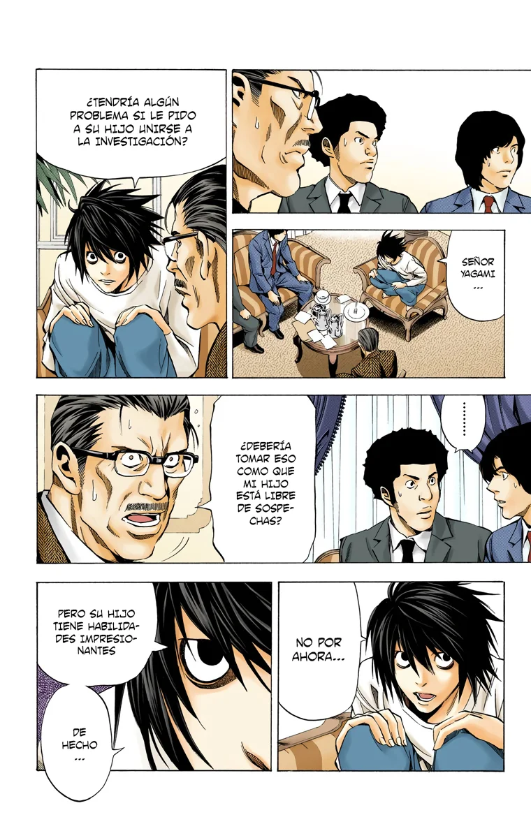 Read Death Note Full Color ES Manga Online