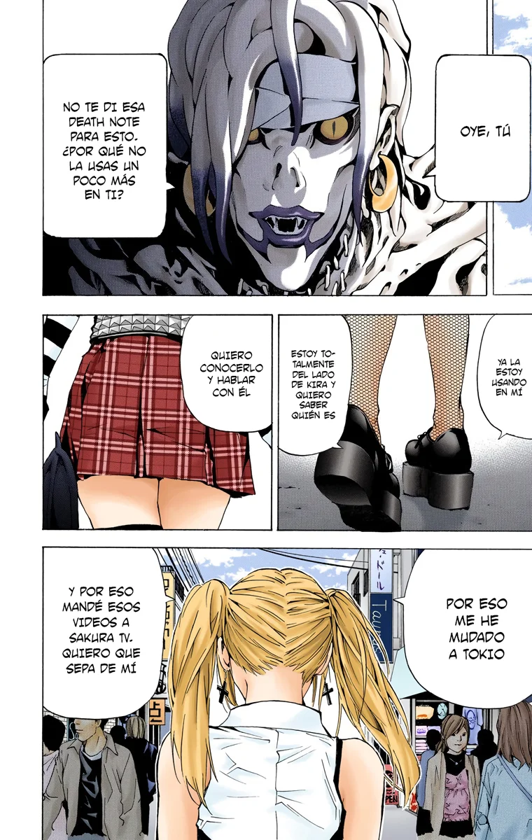 Read Death Note Full Color ES Manga Online