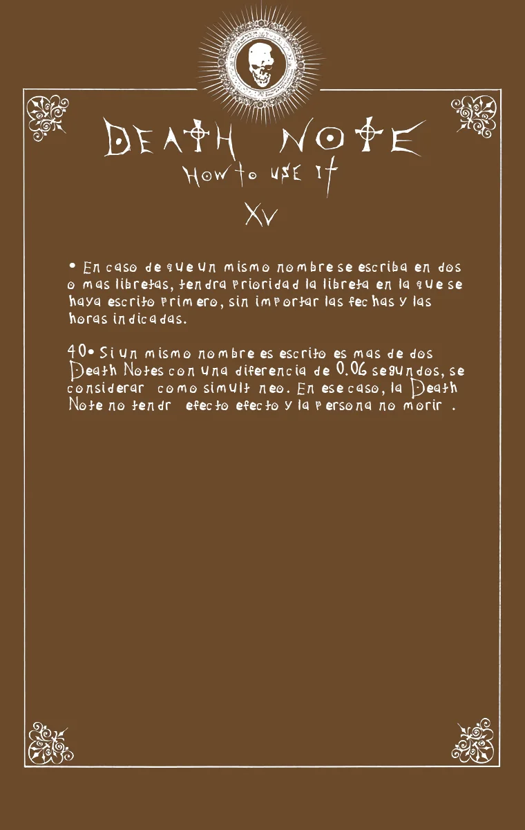 Read Death Note Full Color ES Manga Online