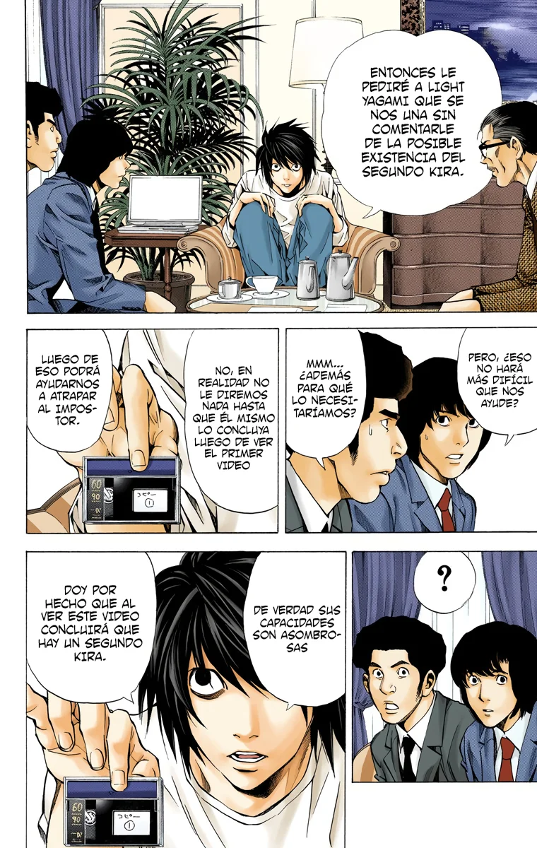 Read Death Note Full Color ES Manga Online