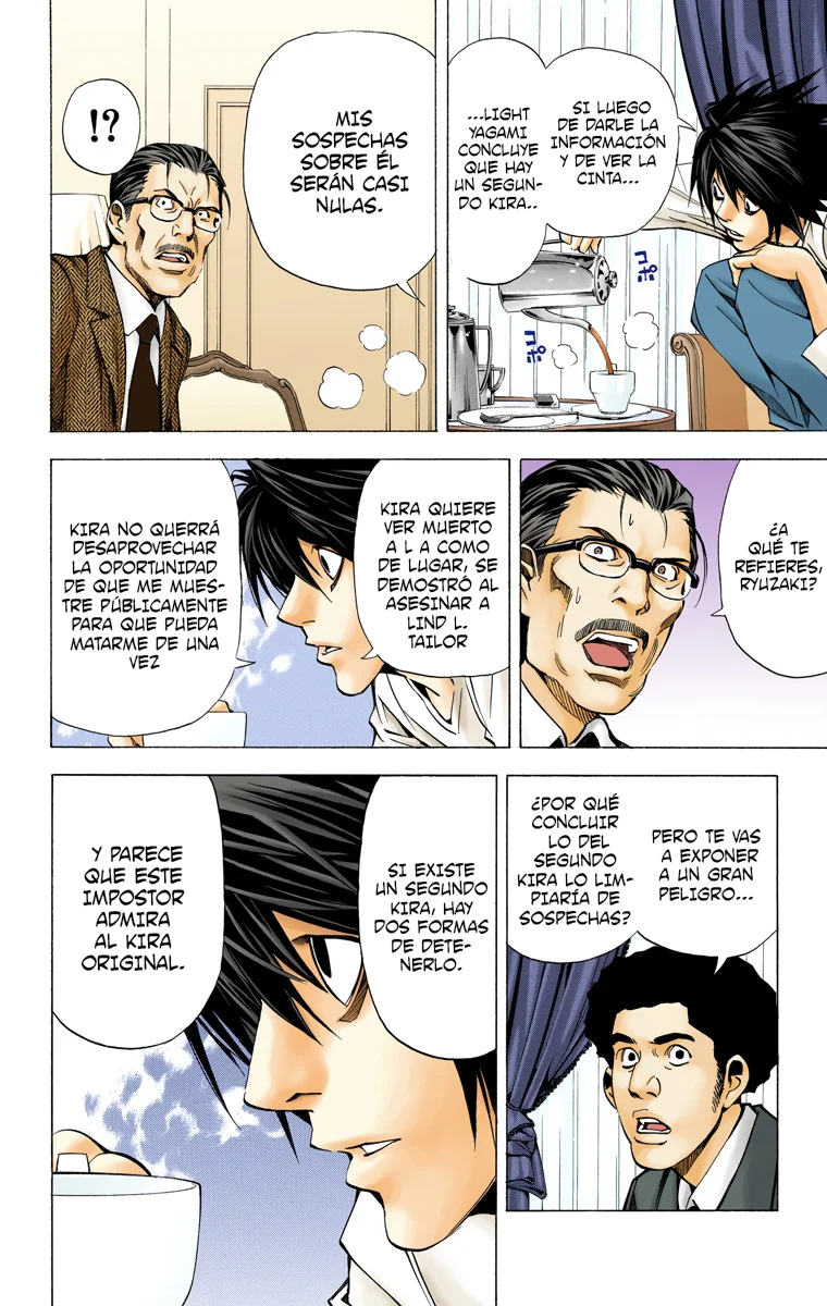 Read Death Note Full Color ES Manga Online