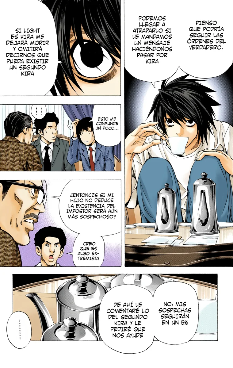 Read Death Note Full Color ES Manga Online