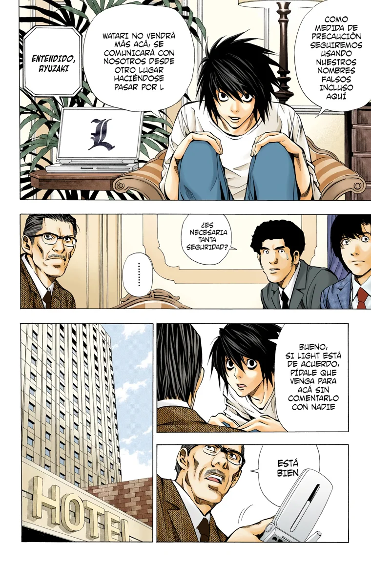 Read Death Note Full Color ES Manga Online