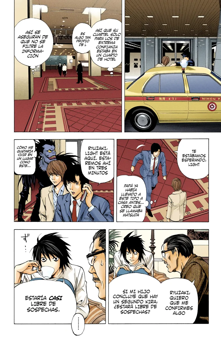 Read Death Note Full Color ES Manga Online