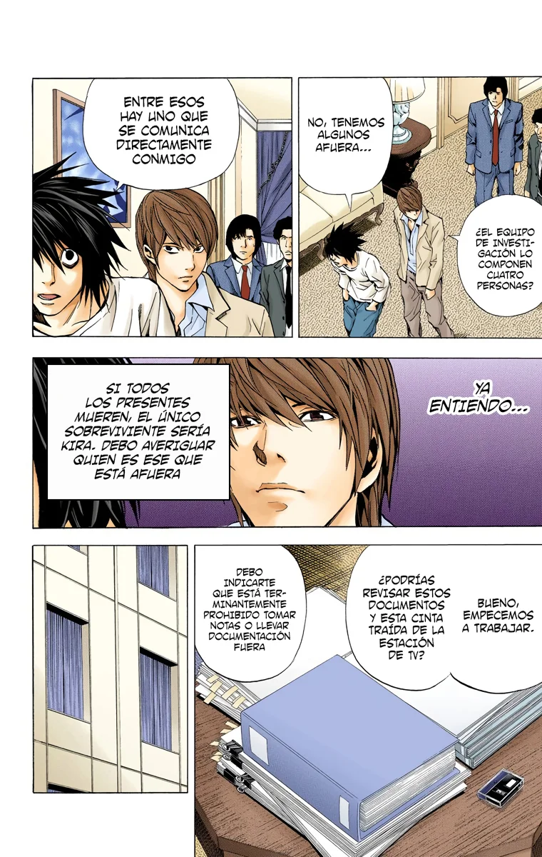Read Death Note Full Color ES Manga Online