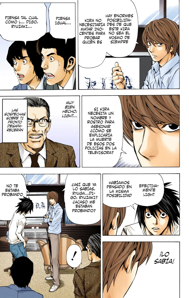 Read Death Note Full Color ES Manga Online