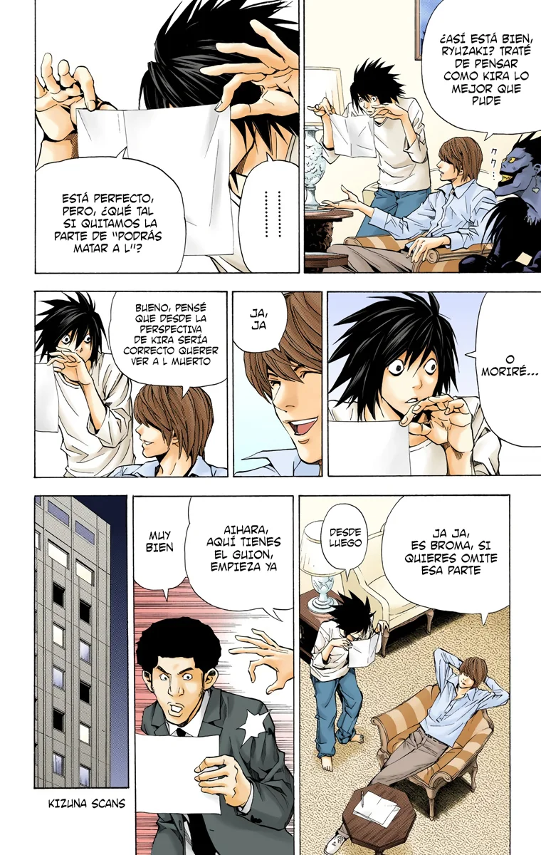 Read Death Note Full Color ES Manga Online